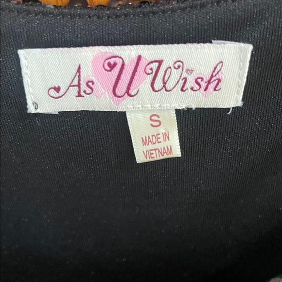 As U Wish Black Sequin Ruffle Dress - Picture 6 of 8